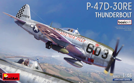 1/48 Mini Art P-47D-30RE Thunderbolt Basic Kit - 48023
