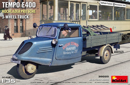 1/35 Mini Art - Tempo E400 Hochlader Pritsche 3-Wheel Truck - 38025