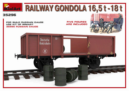 1/35 Mini Art - Railway Gondola 16.5-18T - 35296