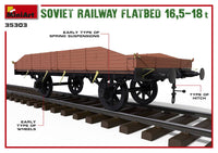 1/35 Mini Art - Soviet Railway Flatbed 16.5-18T - 35303
