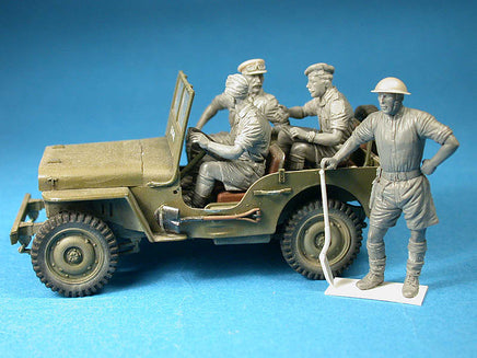 1/35 Mini Art - British Jeep Crew - 35051