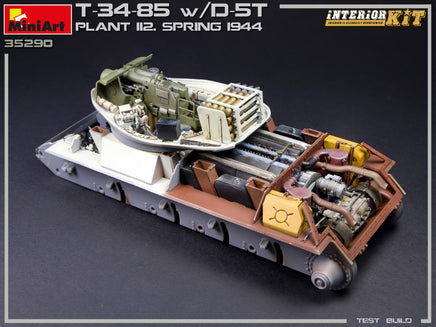 1/35 Mini Art - T-34/85 w/D-5T Plant 112 Spring 1944 - 35290