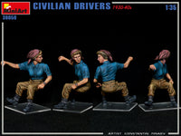 1/35 Mini Art - Civilian Drivers 1930-40s - 38050