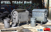 1/35 Mini Art - Steel Trash Bins - 35636
