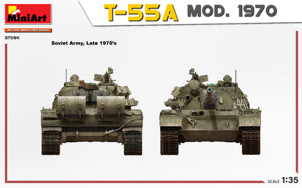 1/35 Mini Art -  T-55A Mod 1970 Interior Kit - 37094