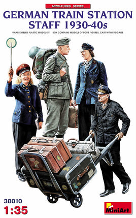 1/35 Mini Art - German Train Station Staff 1930-40's - 38010