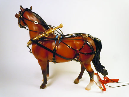 1/12 Model Trailways One Horse Hitch + Harness w/o Horse - 6021