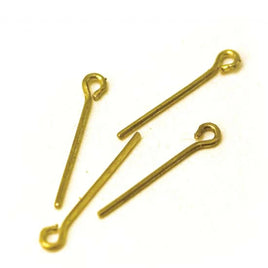Model Shipways - 3/32 x 5/8" Brass Jackstay Eyebolts 60 pcs - 427 - MPM Hobbies