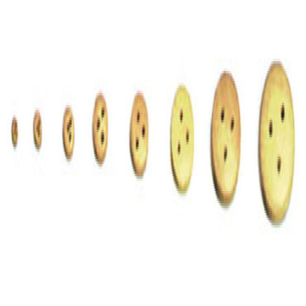 Model Shipways - 3/16" (5mm) Boxwood Deadeye 150 pcs - 340BX - MPM Hobbies