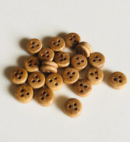 Model Shipways - 3/16" (5mm) Walnut Deadeye 40 pcs - 340 - MPM Hobbies