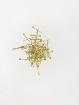 Model Shipways - 1/16 x 1/2" Brass Jackstay Eyebolts 60 pcs - 428