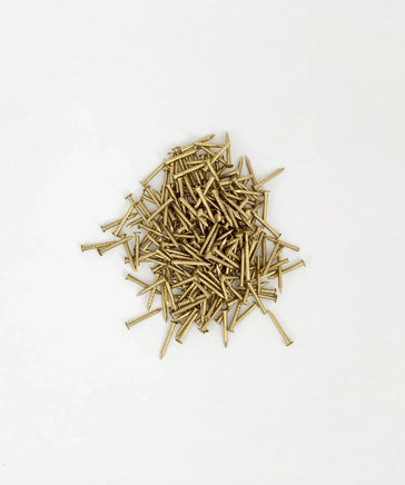 Model Shipways - Nails Brass (.7 x 8mm) 200 pack - 940 - MPM Hobbies