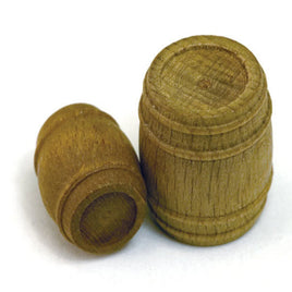 Model Shipways - 8mm Walnut Barrel 12 pcs - 387 - MPM Hobbies