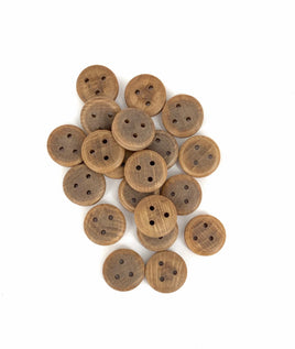 Model Shipways 12mm Walnut Deadeye 40 pcs - 2309 - MPM Hobbies