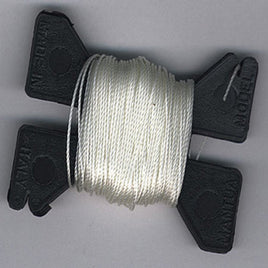 Model Shipways - 0.008" x 10yds White Bead Cord Jewelry Nylon - 1219