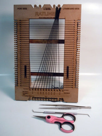 Model Shipways - Ratliner Shroud Building Tool 1/76 To 1/90 - 7201