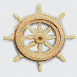 Model Shipways - 7/8" (22mm) Rim Dia. Boxwood Helm 1 pc - 2593 - MPM Hobbies