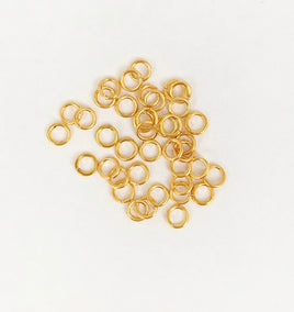 Model Shipways - 15/64" (6mm) Brass Split Ring 40 pcs - 956 - MPM Hobbies
