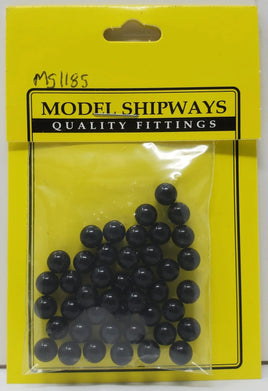 Model Shipways - 6mm Cannonball 40 pcs - 1185 - MPM Hobbies