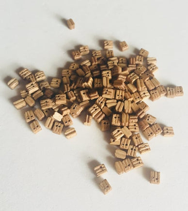 Model Shipways - 1/8" (3mm) Walnut Double Sheave Block 150 pcs - 308BW