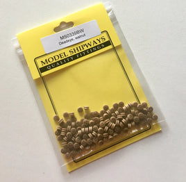 Model Shipways - 9/64" (3.5mm) Walnut Deadeye 150 pcs - 339BW - MPM Hobbies