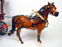 1/12 Model Trailways One Horse Hitch + Harness w/o Horse - 6021