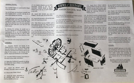 1/16 Model Shipways Civil War Limber - 4002