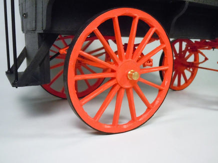 1/12 Model Trailways U.S. Marshal’s Jail Wagon 1885 Wyoming Territory - 6010