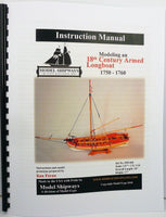 1/24 Model Shipways 18th Century Armed Longboat - 1460