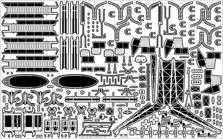 1/200 Pontos Model USS BB-61 Iowa 1944 Detail up set (20B Deck Blue Deck) 23005F1