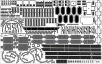 1/200 Pontos Model USS BB-61 Iowa 1944 Detail up set (20B Deck Blue Deck) 23005F1