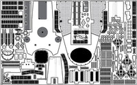 1/200 Pontos Model USS BB-61 Iowa 1944 Detail up set (20B Deck Blue Deck) 23005F1