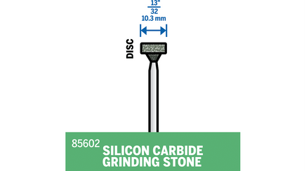 Dremel 13/32" Disc Shaped Silicon Carbide Grinding Stone 85602