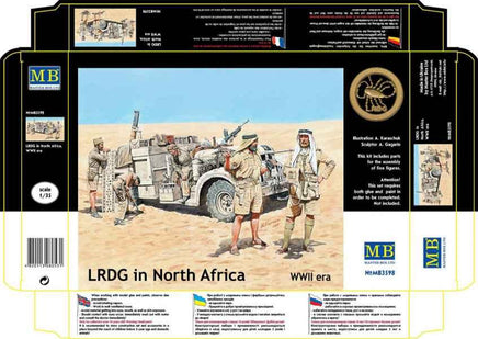 1/35 Master Box LRDG (Long Range Desert Group) in North Africa 3598