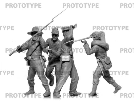 1/35 ICM American Civil War Confederate Infantry Set #2 35024