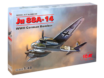 1/48 ICM Ju 88A-14 WWII German Bomber 48234
