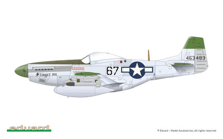 1/72 Eduard P-51D Mustang Tales of Iwojima DUAL COMBO 2152