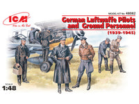 1/48 ICM German Luftwaffe Pilots and Ground Personnel (1939-1945) 48082
