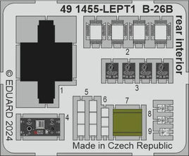1/32 Eduard B-26B rear interior for ICM 491455