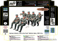 1/35 Master Box German Infantry "Off to the Front" Vehicle Riders 35137