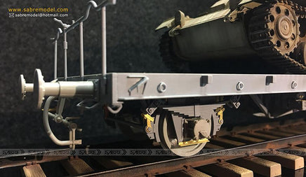 1/35 Sabre Model German Railway FLATBED Ommr (2 in 1) 35A03