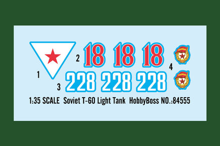 1/35 Hobby Boss Soviet T-60 Light Tank 84555