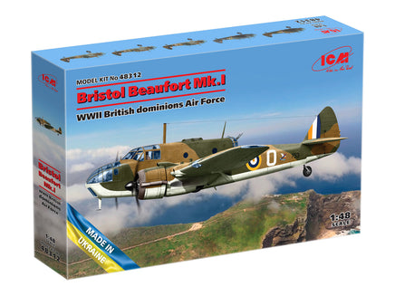 1/48 ICM Bristol Beaufort Mk.I WWII British Dominions Air Force 48312
