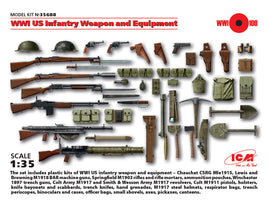 1/35 ICM WWI US Infantry Weapon and Equipment 35688