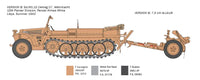 1/35 Italeri Sd. Kfz. 10 Demag D7 with 7.5cm leIG 18 and Crew 6595