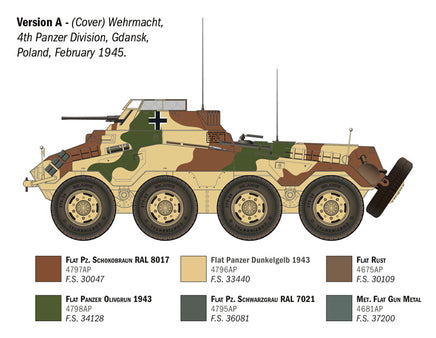 1/35 Italeri Sd. Kfz. 234/1 6757