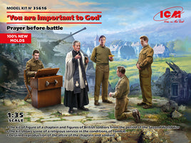 1/35 ICM You are Important to God' Prayer Before Battle Figure Set 35616