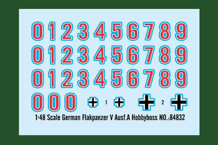 1/48 Hobby Boss German Flakpanzer V Ausf.A 84832