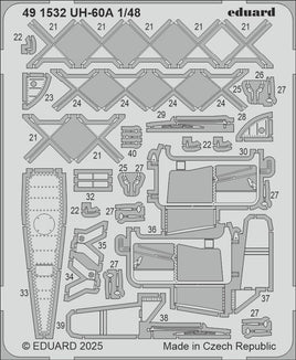 1/48 Eduard UH-60A Photo Etch 491532