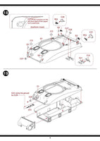 1/35 Pig Models M4A1 Sherman w/ T1E3 US Army Mine Exploder Plastic Model Kit 35-006